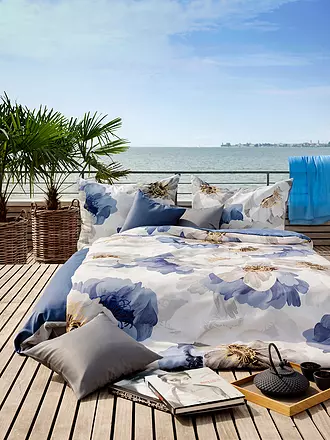 HEFEL | Tencel Bettwäsche Antibes 70x90cm / 140x200cm Blau | 